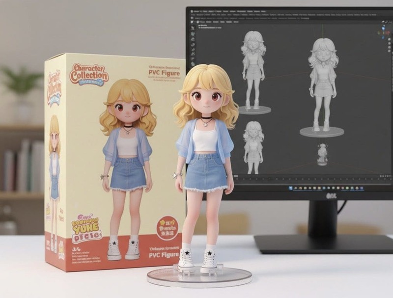 Portrait with enhanced lighting and background blur